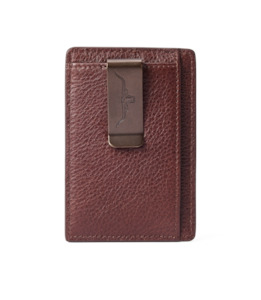 Farrier cardholder with money clip - Whiskey