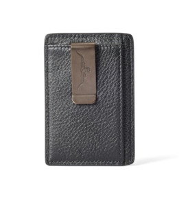 Farrier cardholder with money clip - Black