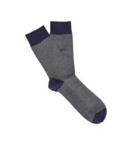 Nelson Socks - Grey/Navy