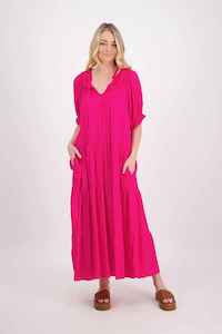 BRIARWOOD Philomena Dress Fuschia