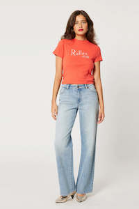 ROLLA'S Summer Rose Tee Cherry