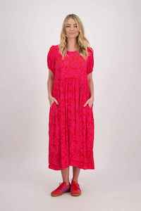 BRIARWOOD Jem Dress PinkRedF