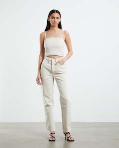 Womenswear: NEUW Nico Str 30"L Jeans Sand