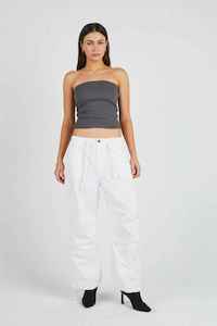 ABRAND Utility Pants Pearl