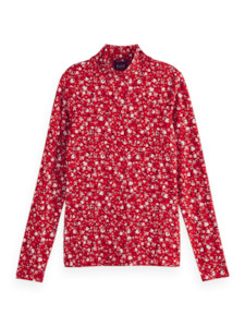 S&SODA Mock Top Scarlet Floral