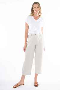 JUMP Linen Jeans Nat Flax