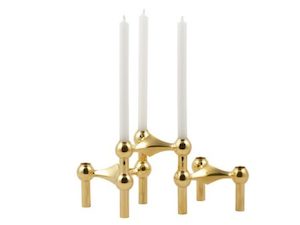 Furniture: Nagel Candle Holder B Bronze