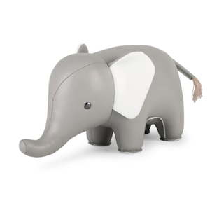 Zuny Bookend Classic Elephant Gray