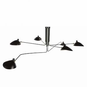 Serge 6 Head Ceiling Lamp