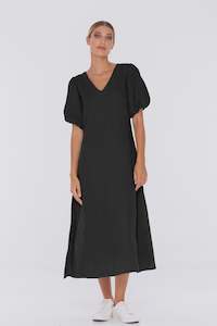 Womens Clothing: Vallis Dress - Black