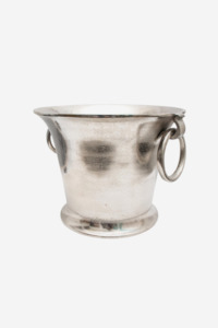 Ring Champagne Bucket - Silver