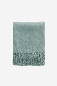 Serenade Throw - Duck Egg Blue