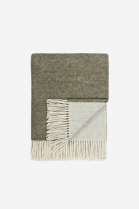 Throws And Blankets: Casa Throw - Kale