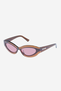 Accessories: Hana Sunglasses - Tobacco