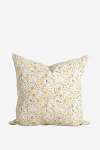 Eva Cushion - Butter Floral