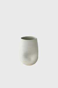 Vases Votives And Planters: Hazel Vase Beige - Small