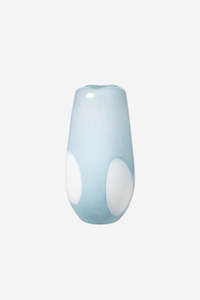 Ada Dot Vase - Light Blue