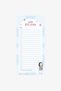 Big Shop - List Pad