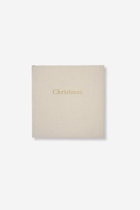 Christmas Heirloom Memory Book - Oat