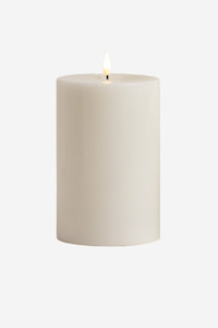 LED Pillar Candle - 15cm x 7.5cm