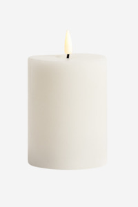 LED Pillar Candle - 15cm x 10cm