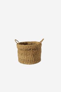 Briar Round Baskets with Handles - Small