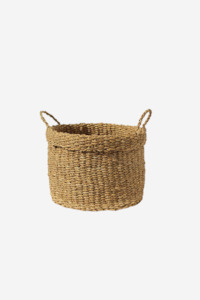 Briar Round Baskets with Handles - Medium