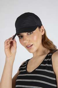 Nylon Sport Cap - Black O/S