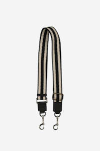 Accessories: Feature Strap Webbing - Black and White