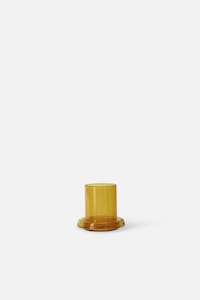 Small Cascade Hurricane Lamp - Honey