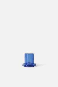 Small Cascade Hurricane Lamp - Cobalt