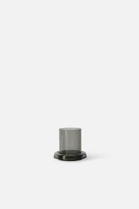 Small Cascade Hurricane Lamp - Smoke