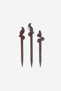 Mini Bird Stakes - Set of 3