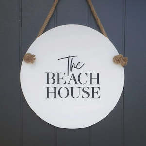 The Beach House - White