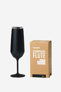 Huski Champagne Flute - Black