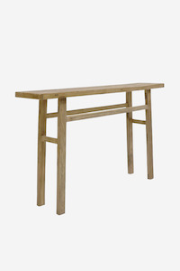 Furniture: Parq Long Console - Natural