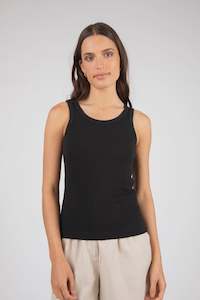 Ready Rib Tank - Black