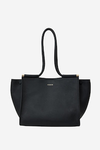 Callie Tote - Black + Bronze