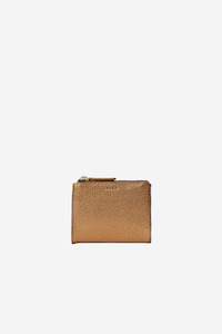 Saben: Delilah Wallet - Brushed Bronze