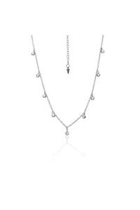 Glimmer Necklace - Silver/Cubic Zirconia