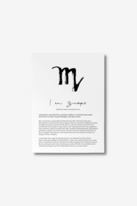 Star Sign Print - Scorpio