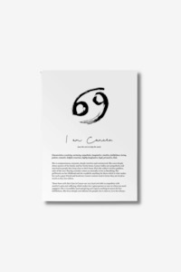 Papier Hq: Star Sign Print - Cancer