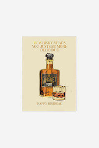 Happy Birthday Whiskey - Gift Card