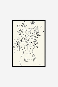 Gucci Flowers Framed Print - A2