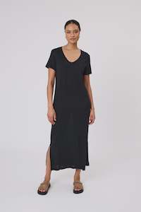 Noto Tshirt Dress - Black