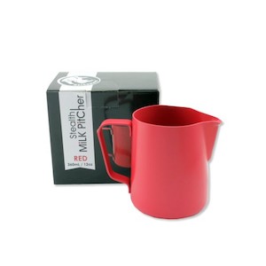 Rhinowares Stealth Milk Jug 360ml Red