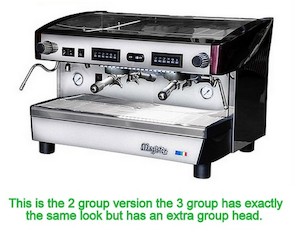 Coffee: Magister ES100 LED 3 Group