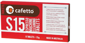 Coffee: Cafetto Espresso Machine Cleaning Tablets – packet of 8