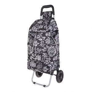 Camellia Shopping Trolley - Black