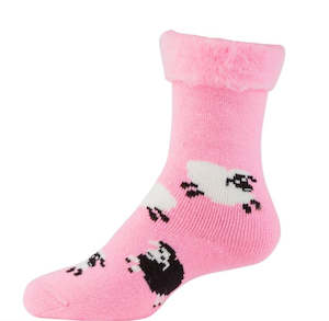 Sheep Bed Socks With Non Slip Feature